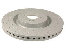For 2013-2016 Mercedes GL63 AMG Brake Rotor Front Zimmermann Coated 18195NPYF