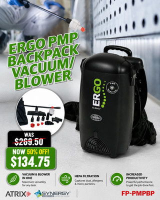 ATRIX ERGO Backpack vacuum