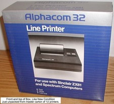 Alphcom 32 Printer - NEW - for ZX81, TS1000, TS1500, TS2068