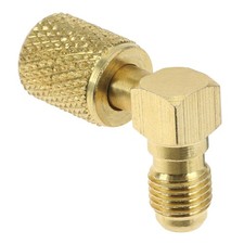 R410 5/16" SAE Female to 1/4" SAE Male Brass Fitting For HVAC A/C Freon Adding
