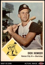 1963 Fleer #15 Dick Howser Athletics 7.5 - NM+