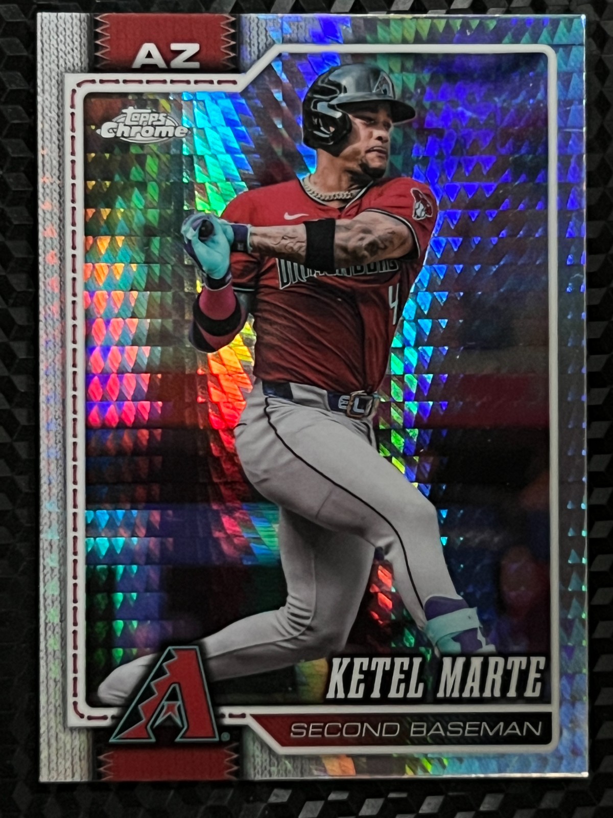 2026 Topps Chrome - Ketel Marte #99 - Chrome Refractor - Arizona Diamondbacks