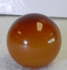  19897m Nice Vintage Faceted Agate Marble .66 Inches