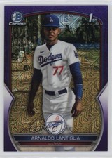 2023 Bowman Chrome Mega Box Purple Mojo Refractor 89/299 Arnaldo Lantigua 1o0r