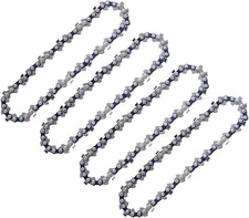 4 Inch Chainsaw Chain Replacement Pack Of 4 Durable Carbon Steel Blades