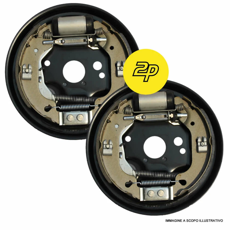 Set Masses de Freinage Complet Tambours Frein Fiat Fiorino 225 1.3 D Mjet 55 Kw - Photo 4/4