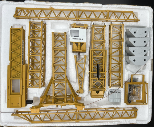 Rare Conrad Liebherr EC-H Krane, Morrow, Art NR.2020, 1:87 Diecast Model. Photos - Picture 13 of 24