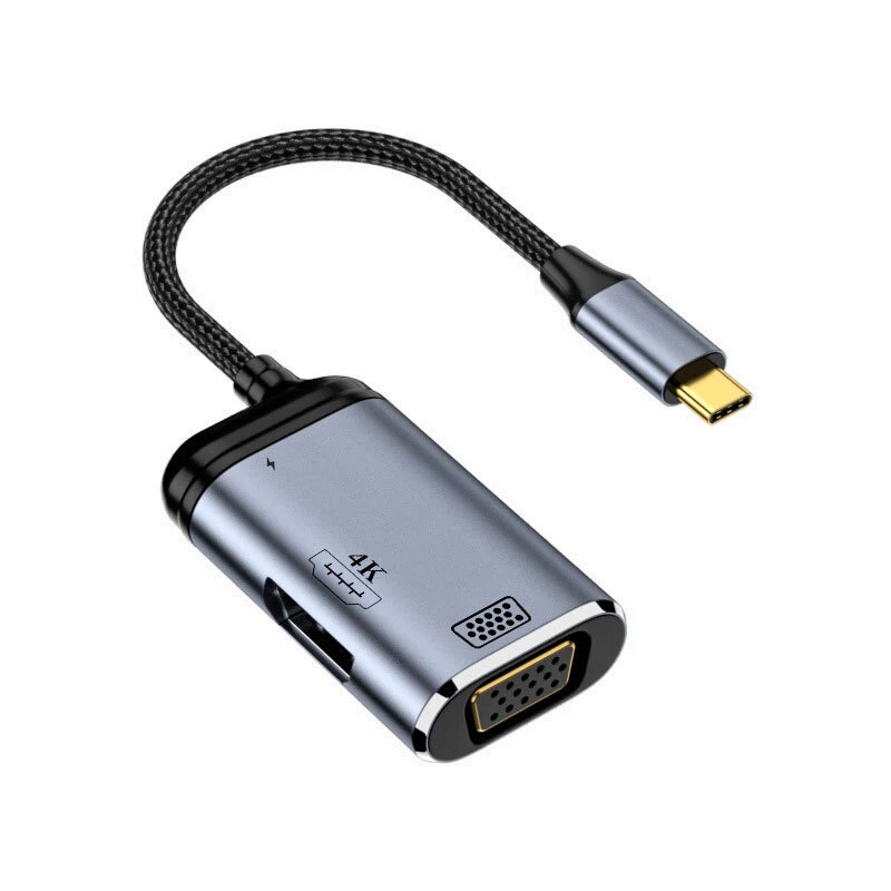 USB Type C Docking station Laptop Tablet USB HUB Video Converter Adapter