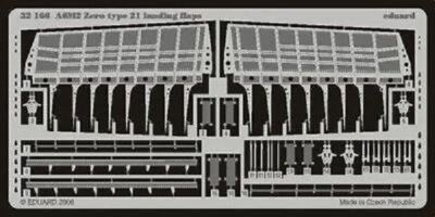 Eduard 32166 x 1/32 Aircraft- A6M2 Zero Type 21 Landing Flaps for Tamiya