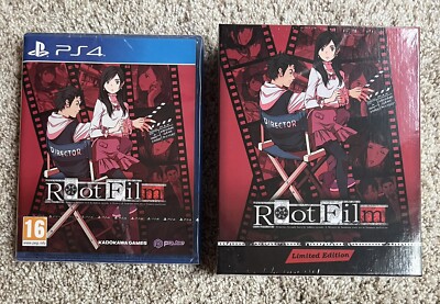 ROOT FILM | Limited Edition Box Set | PS4 | Brand New | SOLD OUT & Rare!