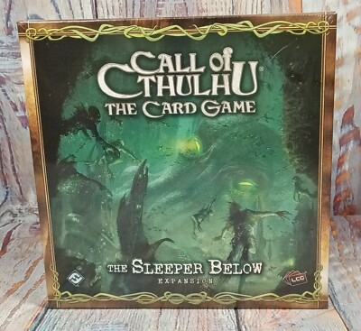 Call of Cthulhu The Card Game The Sleeper Below Expansion - BRAND NEW 2014