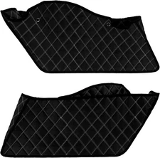 Motorcycle Drop-In Saddlebag Liners Non-Stretched Non-Tapered Fits for Harley Fa