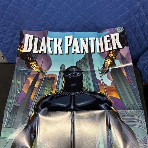 Marvel Comics Black Panther Promo Poster 2016 Folded 24x36 Unused - Picture 2 of 3