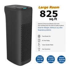 Home HEPA Air Purifier Large Room Air Cleaner for Allergies Smoke Mold Odor Dust