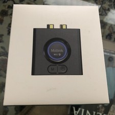 MIILINK Bluetooth 5.0 Receiver Wireless Audio Adapter Support Low Latency 3.5...
