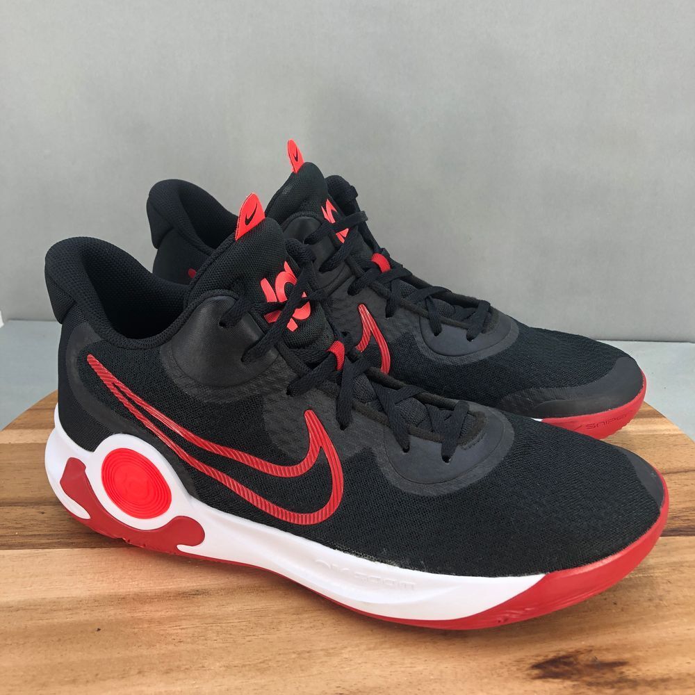 Nike KD Trey 5 IX Basketball Shoes Mens 13 Black Red Bred
