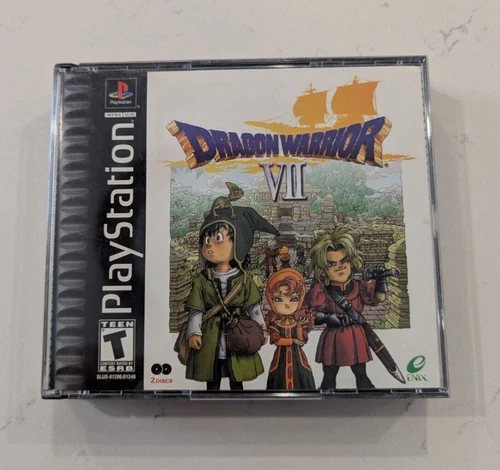 Dragon Warrior VII (Sony PlayStation 1, 2001) PS1 Complete