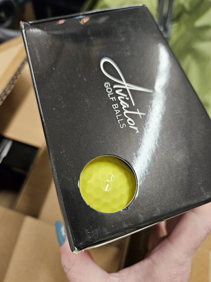 Brand New Golf Balls, Aviator High Energy Distance Golf Balls 24 PACK