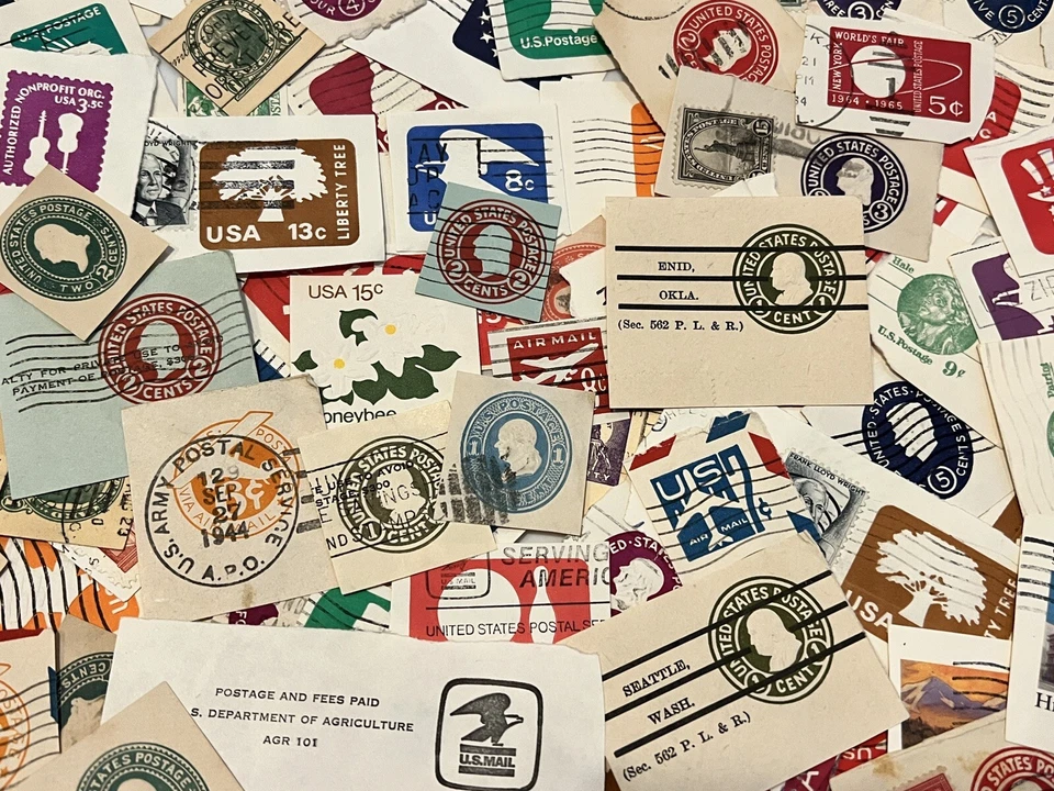 GREAT LOT OF U.S. CUT SQUARES, NICE COLLECTION #18 - Image 3 of 4