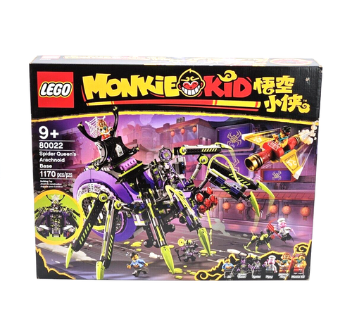Retirado - LEGO MONKIE KID: Base Aracnoide de la Reina Araña (80022) - 1170 piezas Nuevo en caja - Imagen 12 de 12