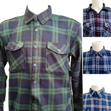 camicia uomo manica lunga a quadri  imbottita felpata internamente maglione