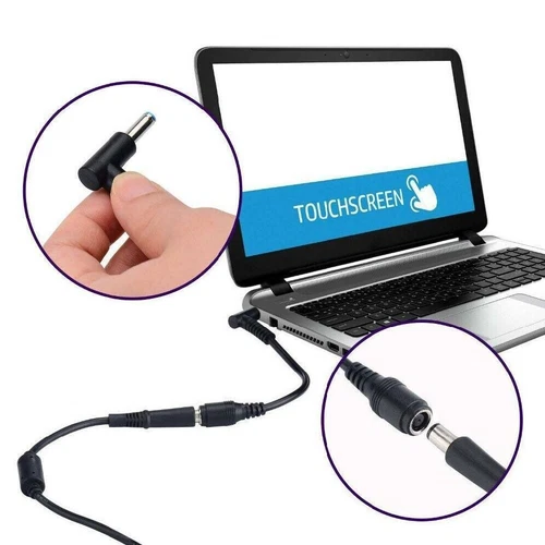 Netzteil Adapter HP Ladekabel 7,4x5,0mm Auf 4,5x3,0mm Notebook Laptop DC Stecker - Bild 4 von 5