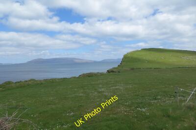 Photo 12x8 Near Louisburg Roonah Quay Clifftops overlooking Clew Bay. c2015