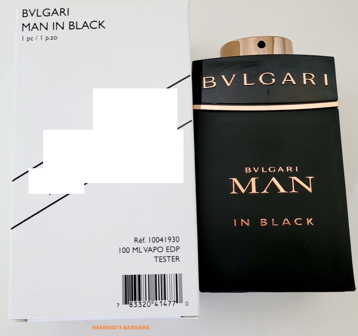 BVLGARI MAN IN BLACK EDP 3.4 OZ / 100 ML FOR MEN (NEW IN WHITE BOX