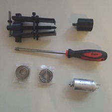 2 Kugellager + Schraubendreher Gas- Ölbrenner Motor FHP/ AEG EB 95C42/2 EB 95042