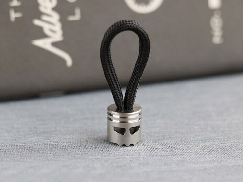 Titan Messer Schlüsselband Perle Paracord Schlüsselanhänger Anhänger Reißverschluss ziehen EDC Zubehör - Bild 1 von 12
