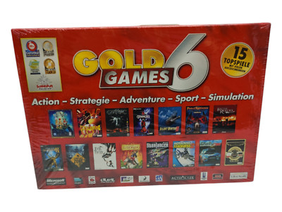   Gold Games 6 (PC Spielesammlung) Big Box 15 Spiele Rayman, Gothic, Grandia  
