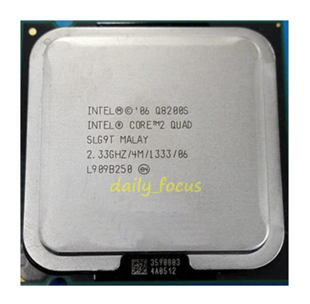Intel Core 2 Quad Q9550S Q8200S Q8400S Q9400S Q9505S LGA775 CPU Processor - Image 3 of 4