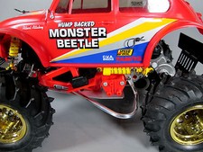 Tamiya 1/10 Frog Brat Monter Beetle Blackfoot Pair Aluminum Side Step Rail Guard