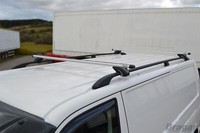 DachträGer Schwarz + Cross Stangen + StüCk FüR Mercedes Vito Viano 14 + Swb Van