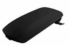 Console Lid Armrest Cover Leather For Kia Cadenza 2014-2016 Black