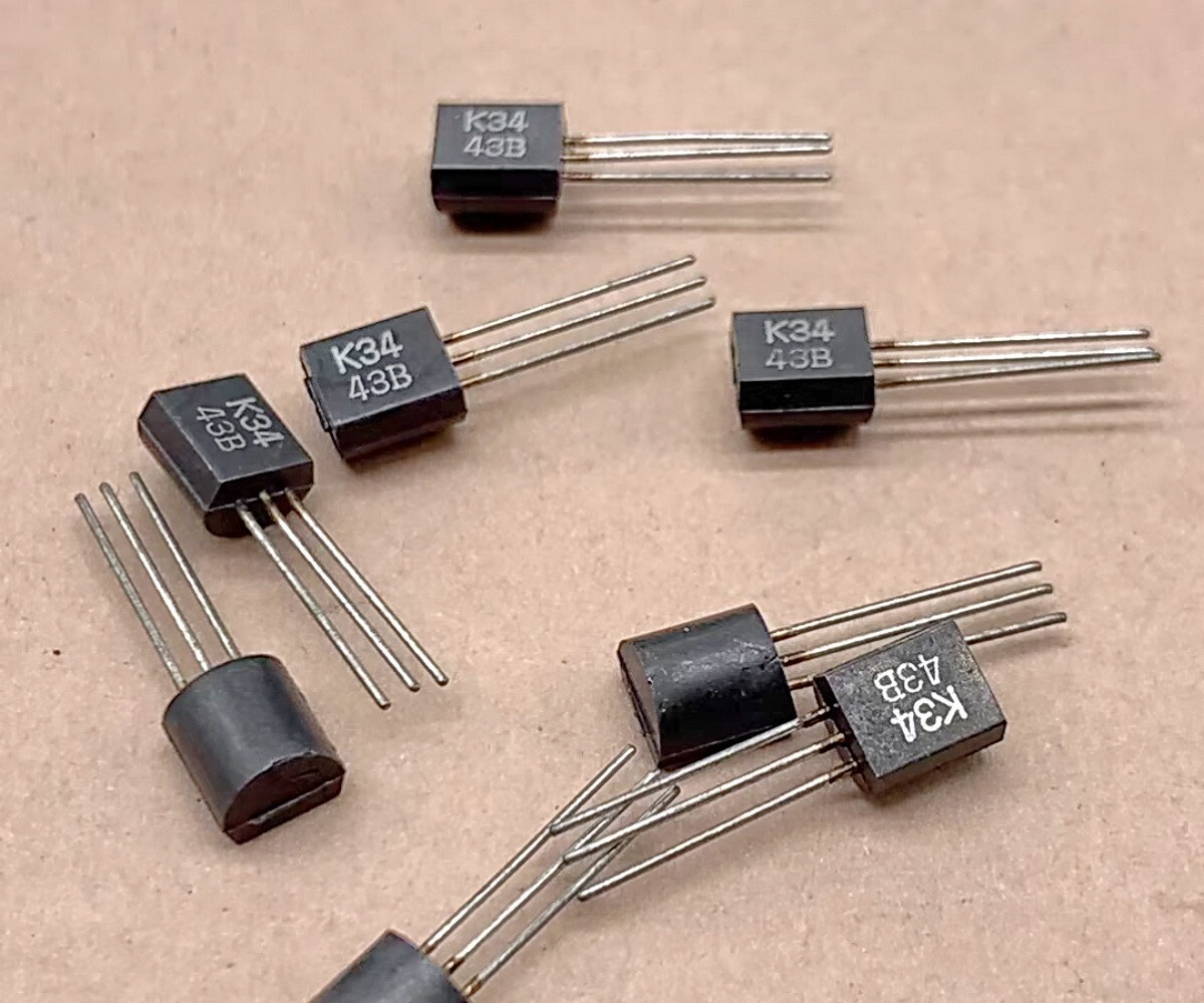 MATCHED PAIR OF GENUINE MITSUBISHI 2SK34 FET eBay