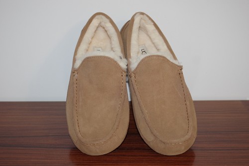 New Ugg escot brown men sleepers size 12 - Picture 2 of 5
