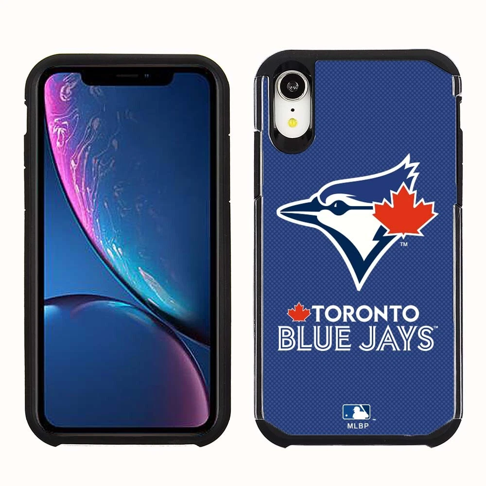 ShockProof Hybrid Cover Case for Cell Phone - Toronto Blue Jays