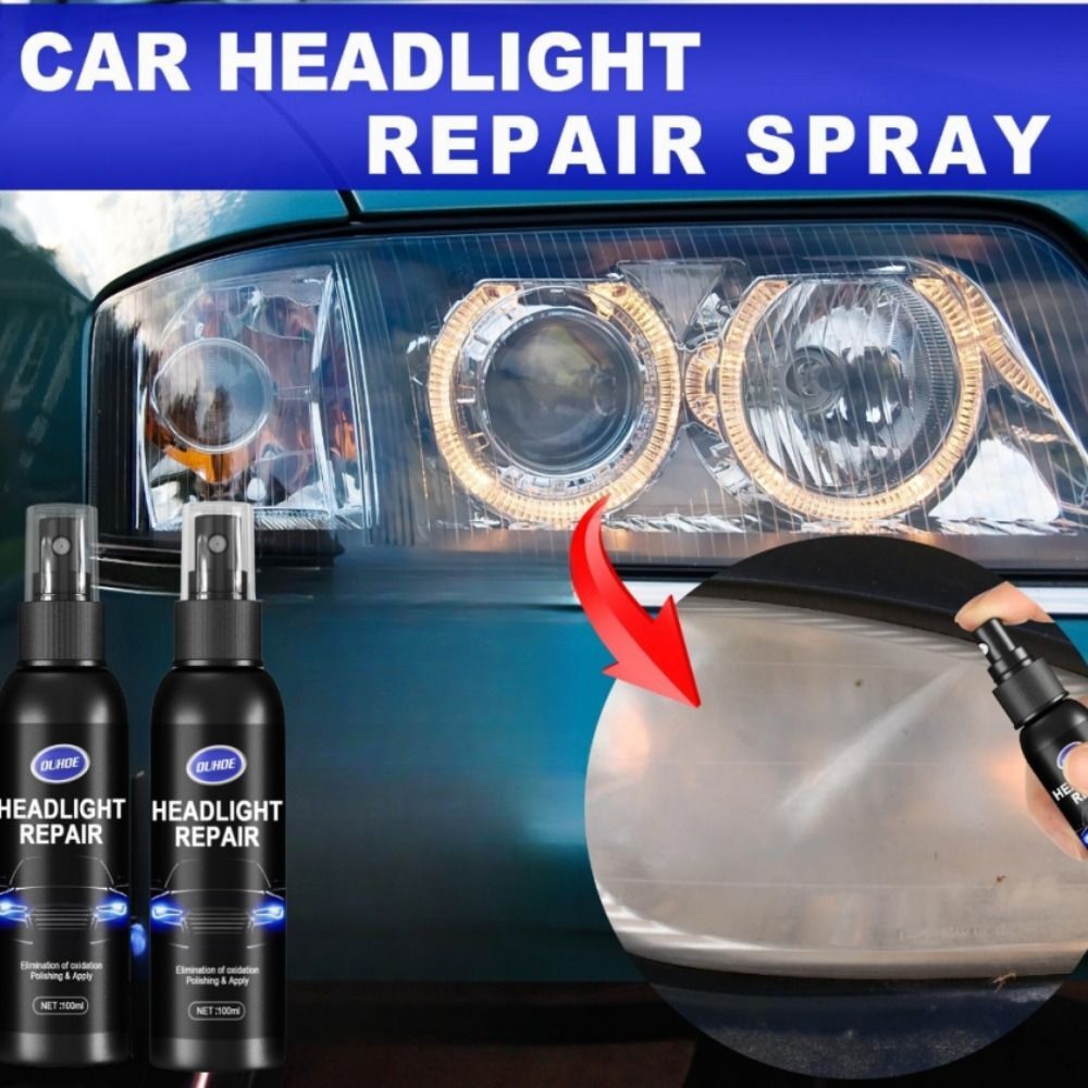 Repair Fluid Scratch Remover Liquid Headlight Renewal Polish Liquid Car