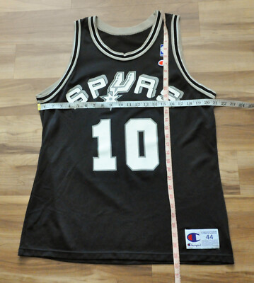 Dennis Rodman San Antonio Spurs Champion Jersey Black NBA Men 44 L