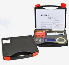 QFH Hot Cross Hatch Adhesion Tester Instruction Cross-Cut Tester Kit w/ 3 Blades
