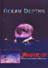 Atari Jaguar CD Game Ocean Depths, FULL Color in DVD case