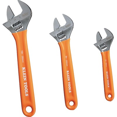 Klein Tools D5073 Adjustable 6-Inch, 8-Inch, 10-Inch (3-Piece Set), Orange 