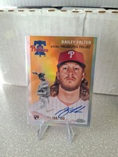 2023 Chrome Platinum Anniversary Refractor /199 Bailey Falter Rookie Auto RC
