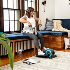 Cubii Total Body Under Desk Elliptical Machine  Upper Body Resistance Trainer