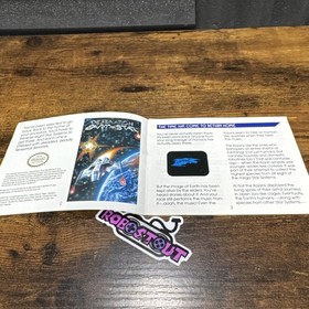 Destination Earthstar (Nintendo) NES Manual instruction booklet only⭐