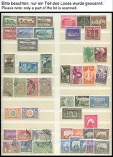 Slg., LOTS Slg. Romania from 1906-1968 in stockbook with many with