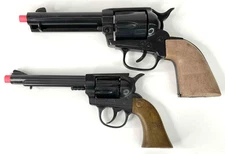 Lot Of (x2) Vintage Assorted Toy Cap Guns - Lot H