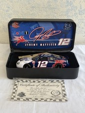1999 Racing Champions Authentics Jeremy Mayfield 12 Mobil 1 1/24 Diecast COA