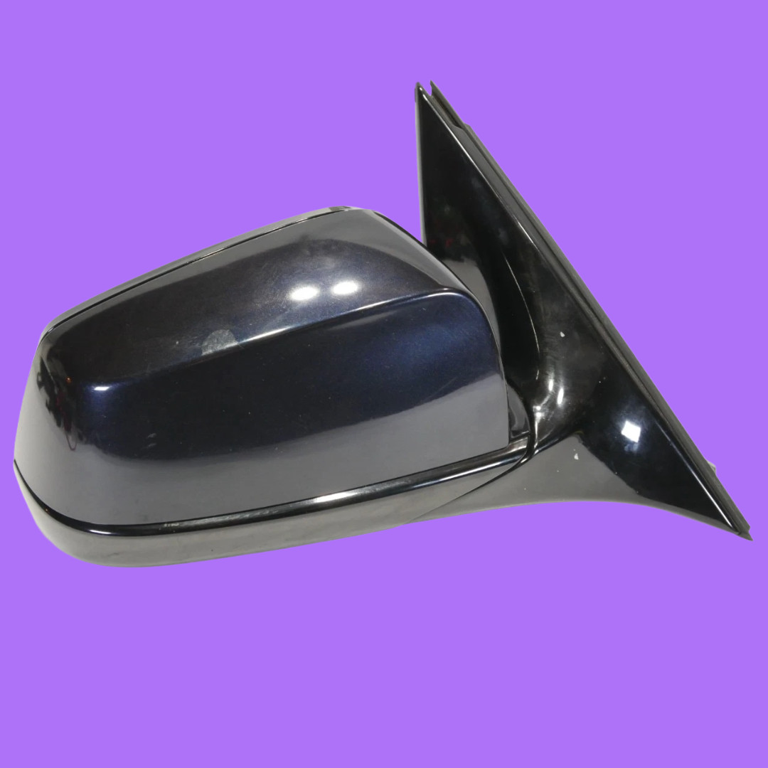 🟩11-13 BMW F10 550i RH Passenger Door Side Mirror Folding W/ Camera Blind OEM